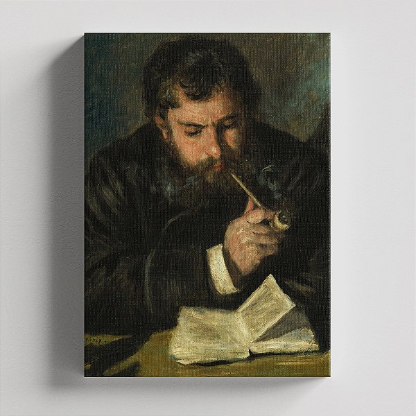 Quadro Canvas Auguste Renoir by Claude Monet
