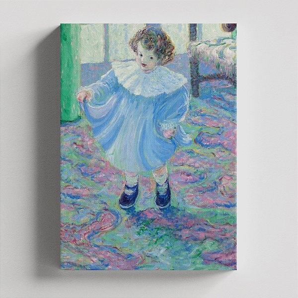 Quadro Canvas Lilly Butler Artists Daughter, Step-Granddaughter of Claude Monet