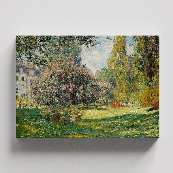 Quadro Canvas Landscape: The Parc Monceau