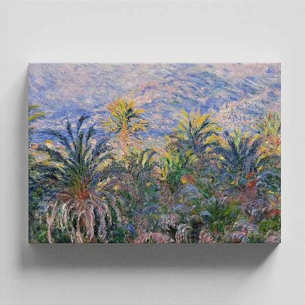 Quadro Canvas Palm Trees at Bordighera
