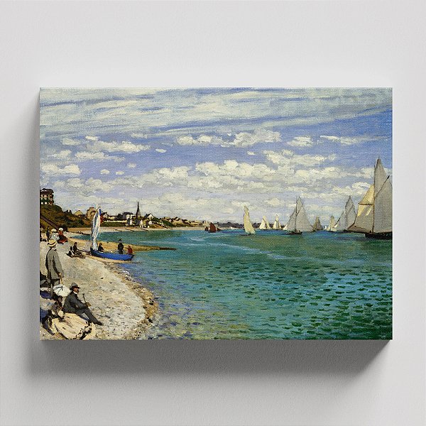 Quadro Canvas Regata em Sainte-Adresse
