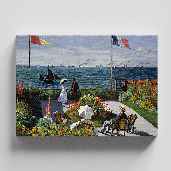 Quadro Canvas Garden in Sainte-Adresse