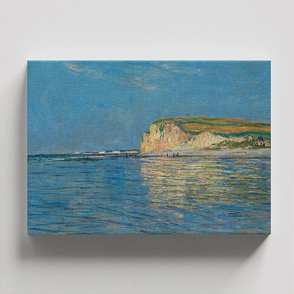 Quadro Canvas Low Tide at Pourville, near Dieppe, 1882