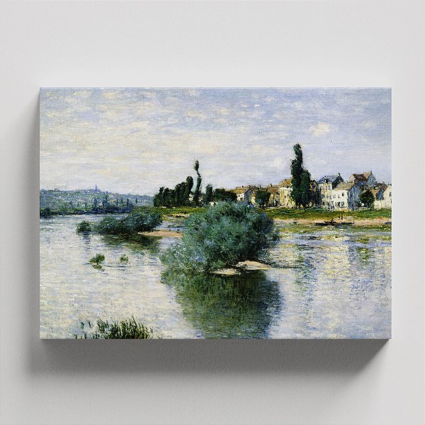 Quadro Canvas The River Seine at Lavacourt