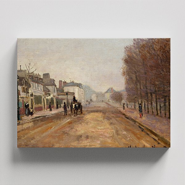 Quadro Canvas The Boulevard Heloise in Argenteuil