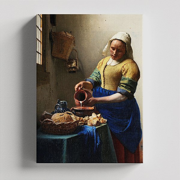 Quadro Canvas The Milkmaid