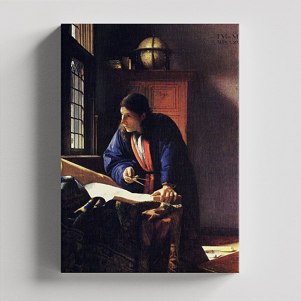 Quadro Canvas The Geographer
