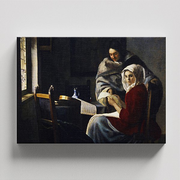 Quadro Canvas Music lesson interrupted