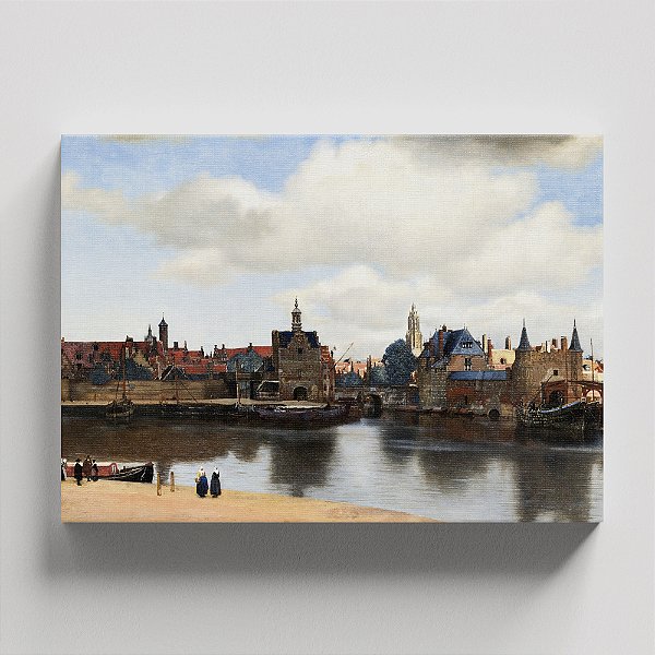 Quadro Canvas View of Delft