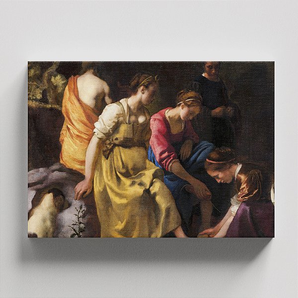 Quadro Canvas Diana And Her Nymphs