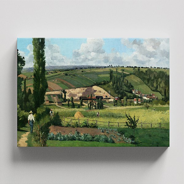Quadro Canvas Landscape at Les Patis, Pontoise