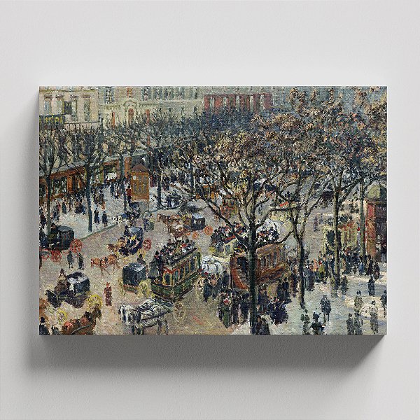 Quadro Canvas Boulevard des Italiens Morning, Sunlight