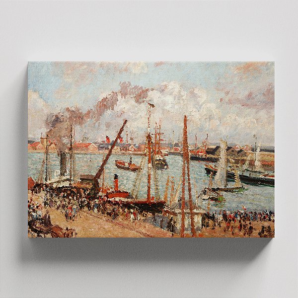 Quadro Canvas The Port of Le Havre