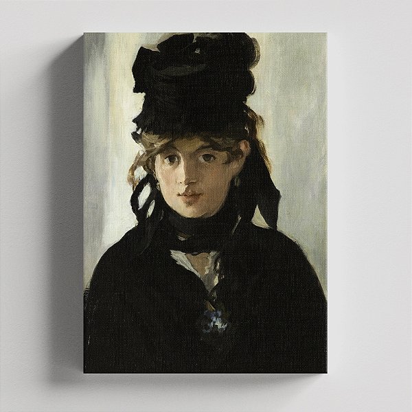 Quadro Canvas Berthe Morisot with a Bouquet of Violets