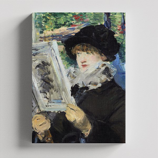 Quadro Canvas Woman Reading