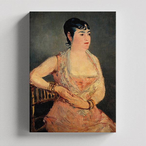 Quadro Canvas Lady in Pink