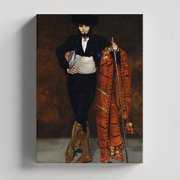 Quadro Canvas Young man in magician costume