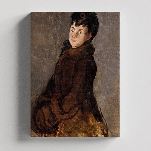 Quadro Canvas Portrait of Isabelle Lemonnier