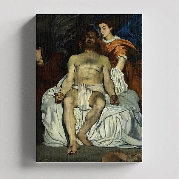 Quadro Canvas Dead Christ With Angels