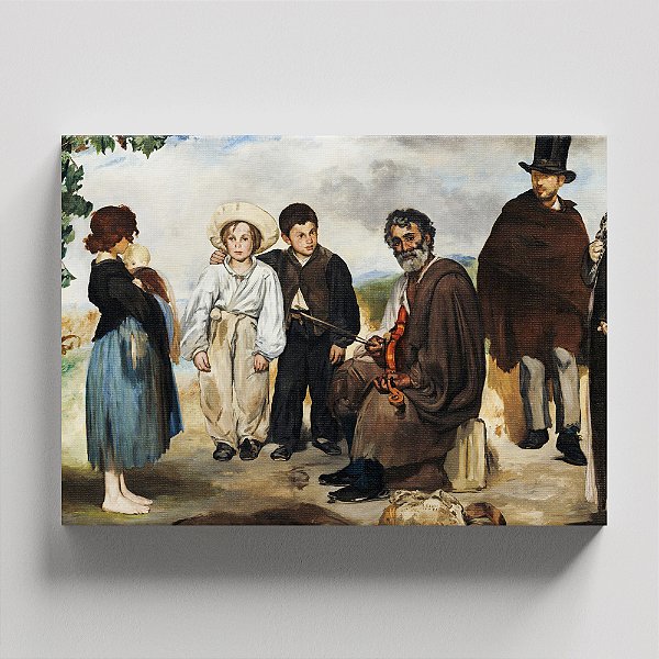 Quadro Canvas The Old Musician