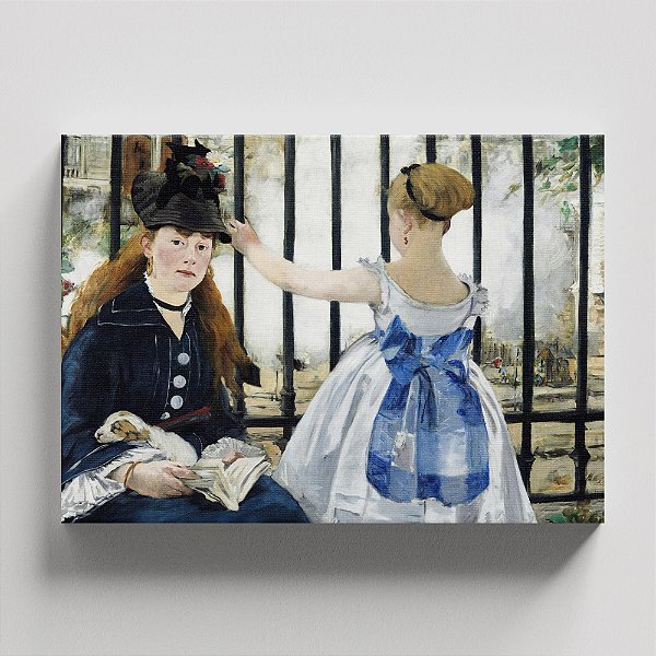 Quadro Canvas The Railway