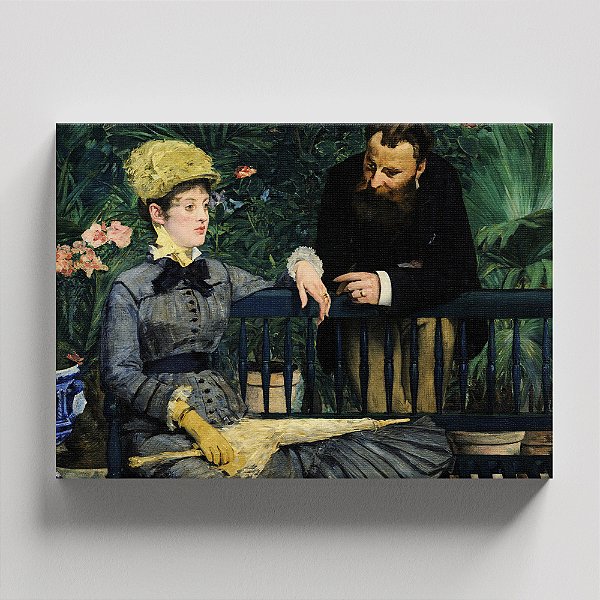 Quadro Canvas In the greenhouse
