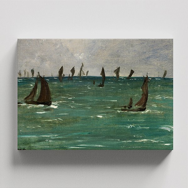 Quadro Canvas Barcos em Berck-sur-Mer