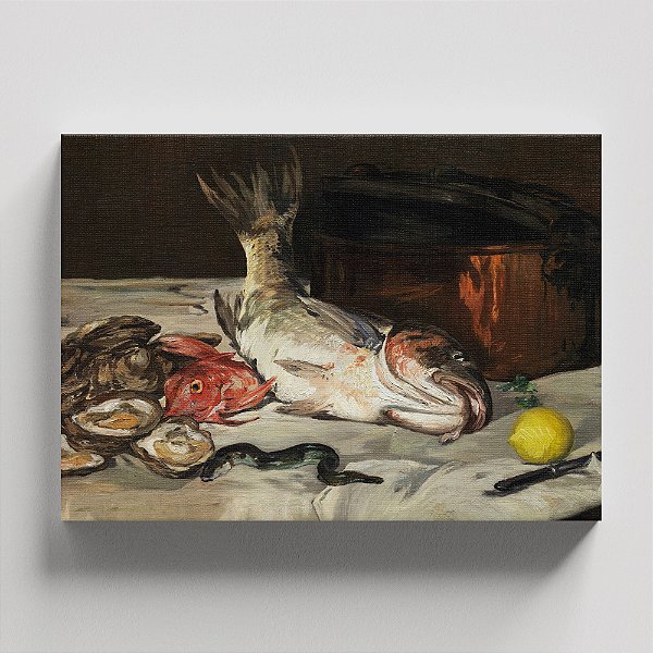 Quadro Canvas Fish (Still Life)
