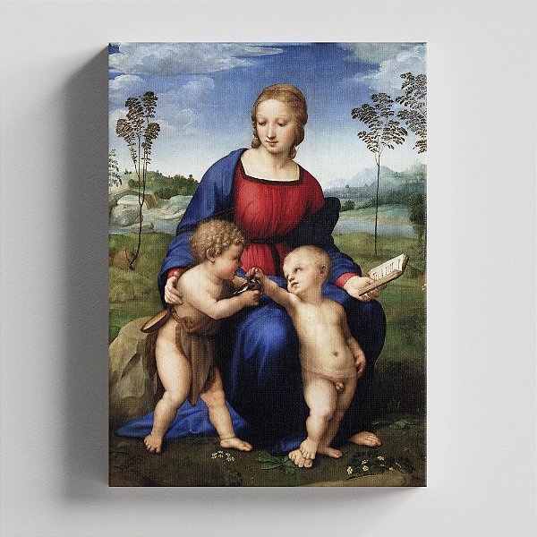 Quadro Canvas Madona do Pintassilgo
