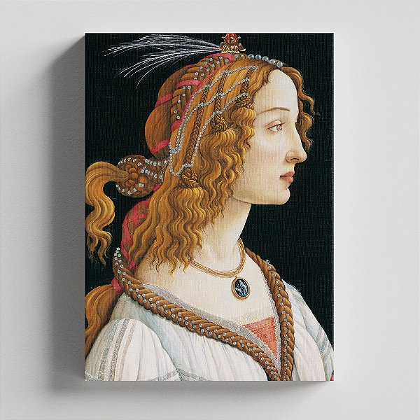 Quadro Canvas Portrait of a young woman