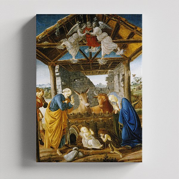 Quadro Canvas The Mystical Nativity 2