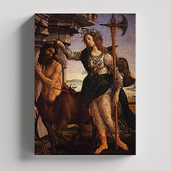 Quadro Canvas Pallas and the Centaur