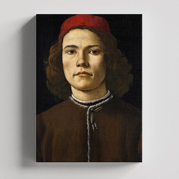 Quadro Canvas Portrait of a Young Man