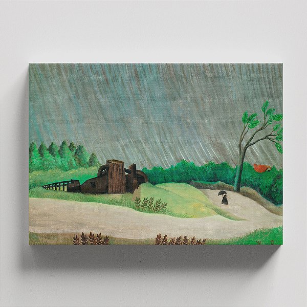 Quadro Canvas A Rainy Morning