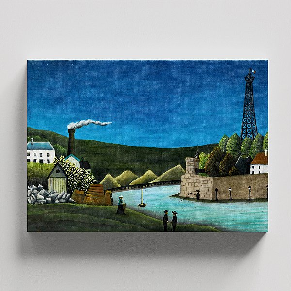 Quadro Canvas The Seine At Suresnes
