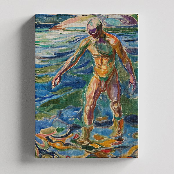 Quadro Canvas Bathing Man