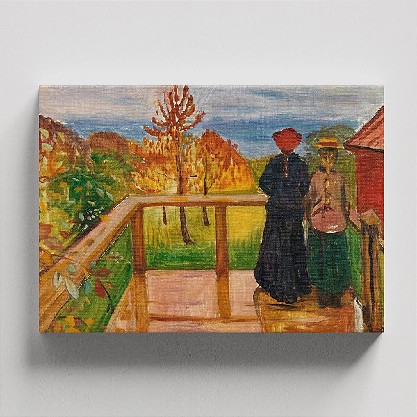 Quadro Canvas On the Veranda