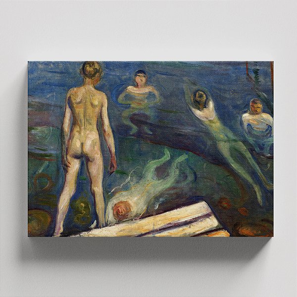 Quadro Canvas Bathing Boys