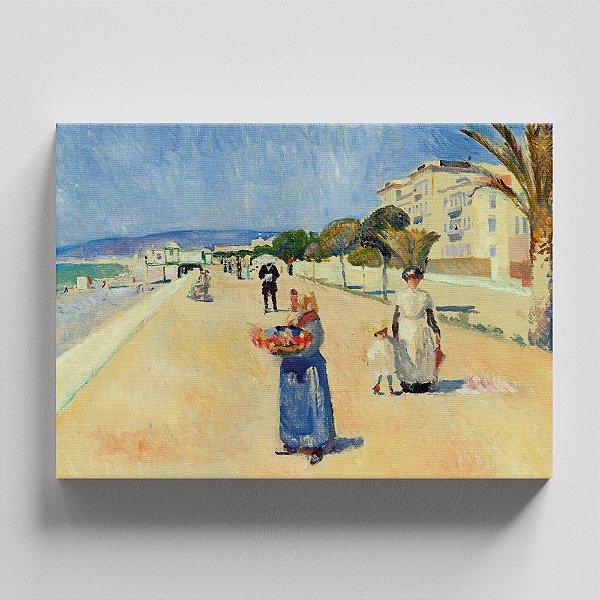 Quadro Canvas Morning on the Promenade des Anglais
