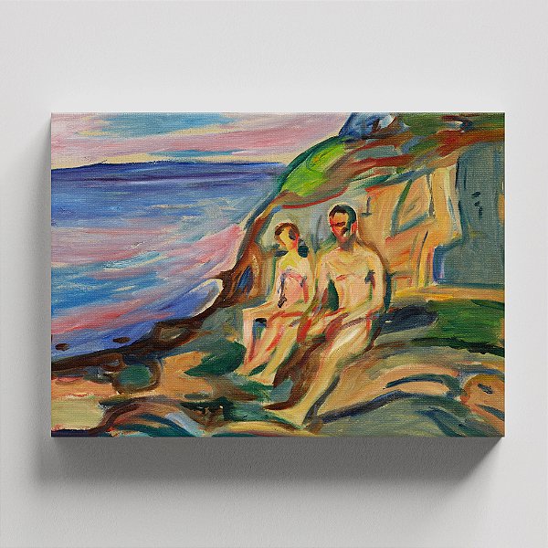 Quadro Canvas Sunbathing I
