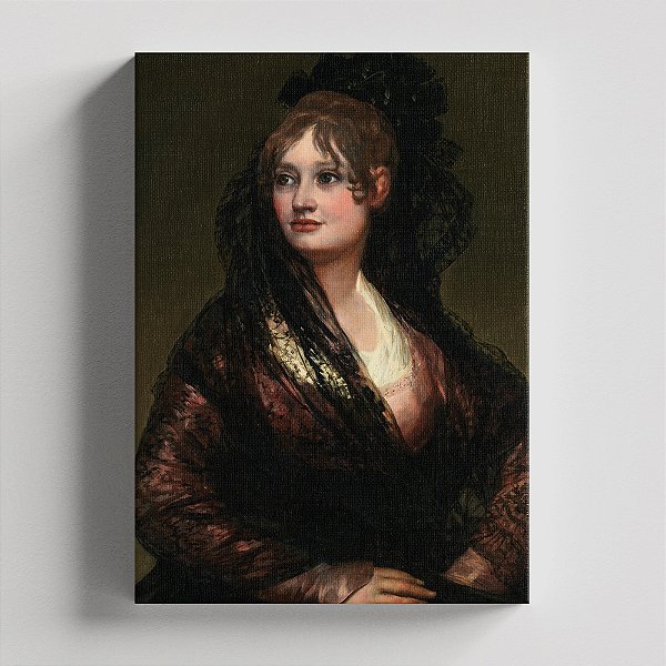Quadro Canvas Portrait of Doña Isabel de Porcel