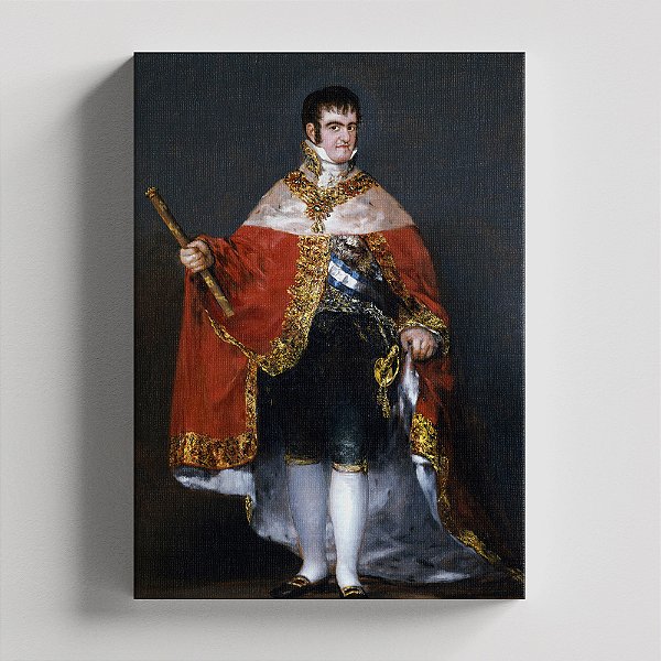 Quadro Canvas Portrait of Ferdinand VII