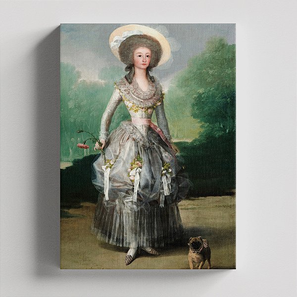 Quadro Canvas The Marquesa de Pontejos