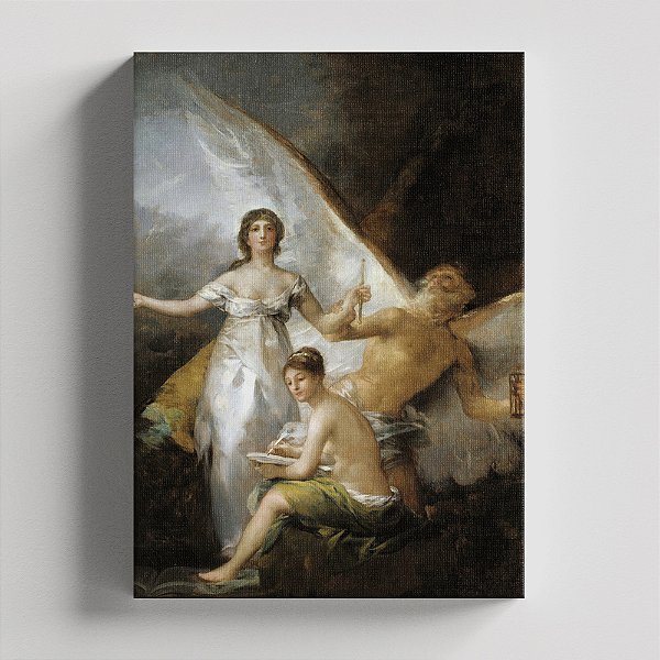 Quadro Canvas Truth, Time and History