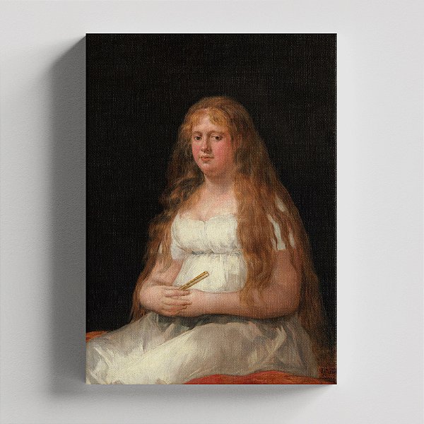 Quadro Canvas Josefa de Castilla Portugal y van Asbrock de Garcini