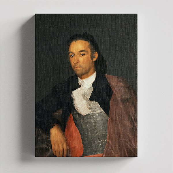 Quadro Canvas Portrait of the Matador Pedro Romero