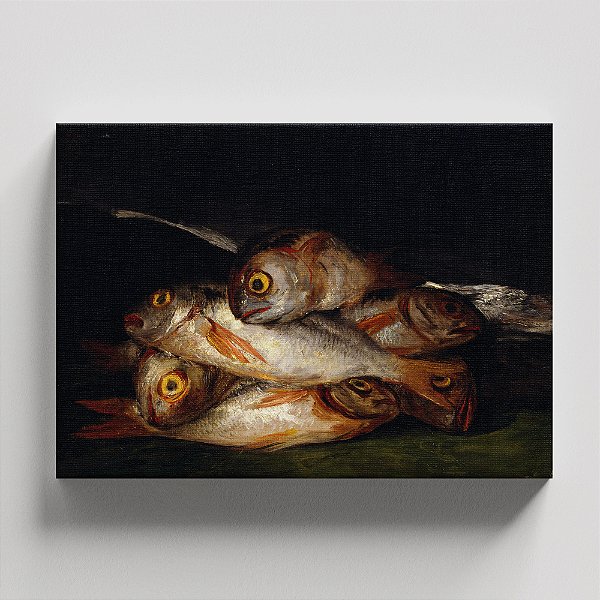 Quadro Canvas Still Life with Golden Bream