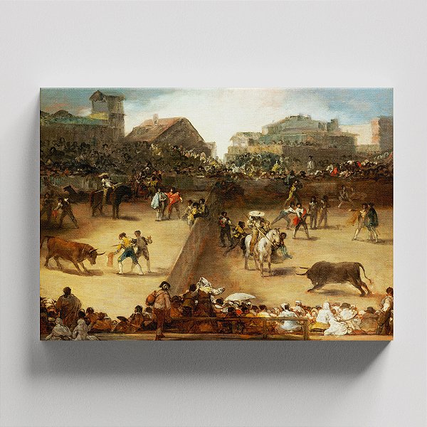 Quadro Canvas Artcanvas Bullfight in a Divided Ring