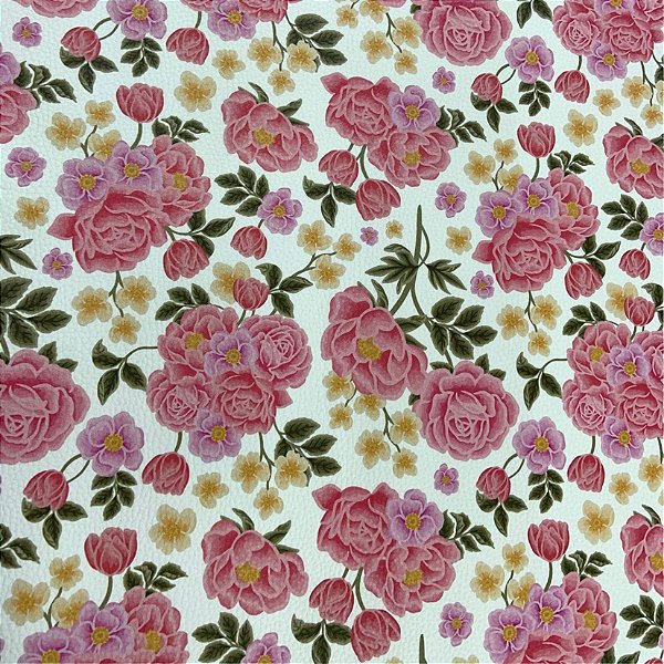 Sintético Doll/Dollaro Floral Pink 50cm