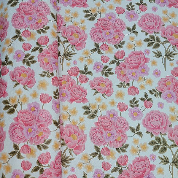 Sintético Doll/Dollaro Floral Pink 50cm